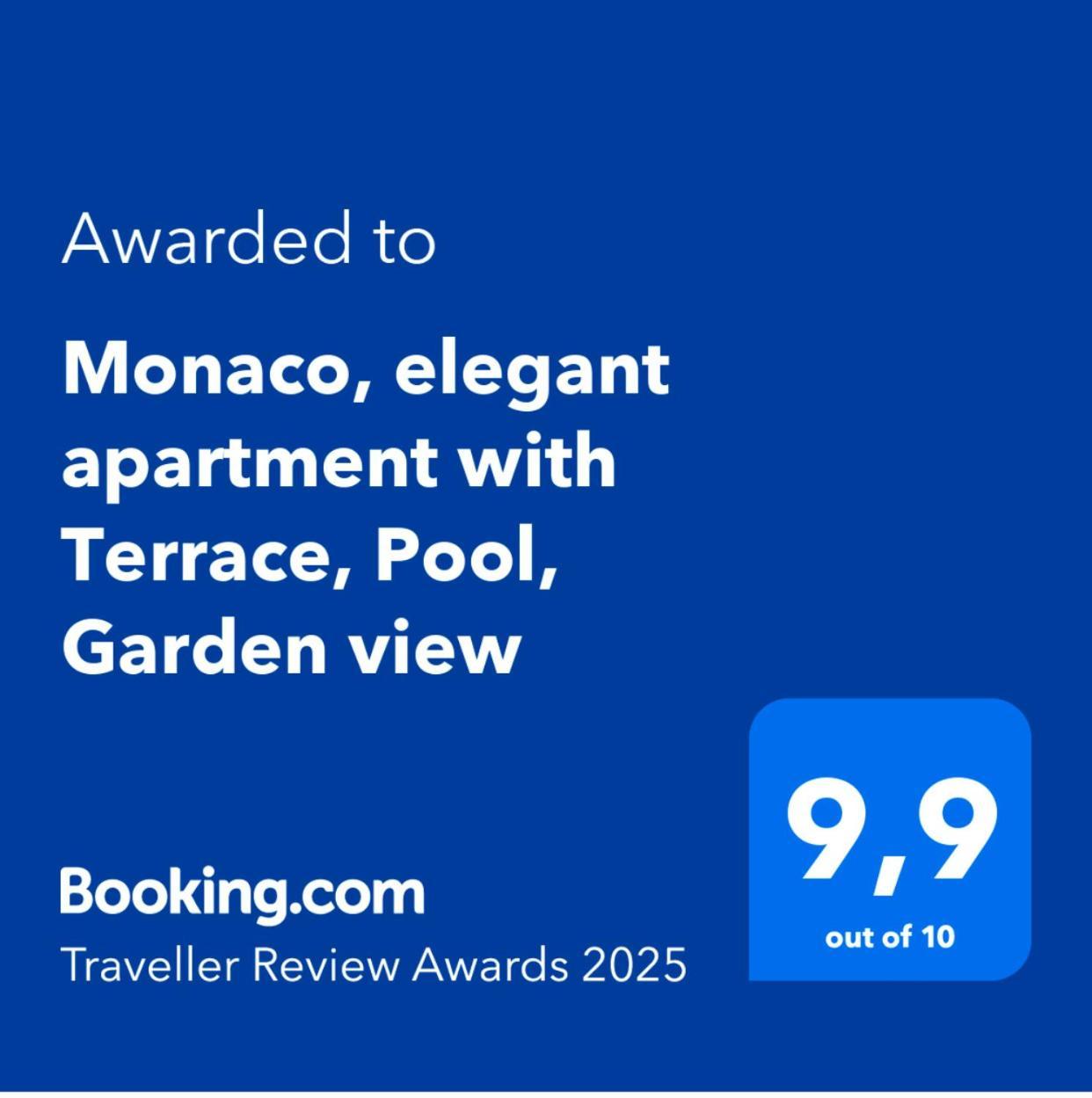 Monaco, Elegant & Quiet Renovated Apartment, In Fontvieille District, With Terrace & Pool, 15Min Walk To F1 Grand Prix Εξωτερικό φωτογραφία